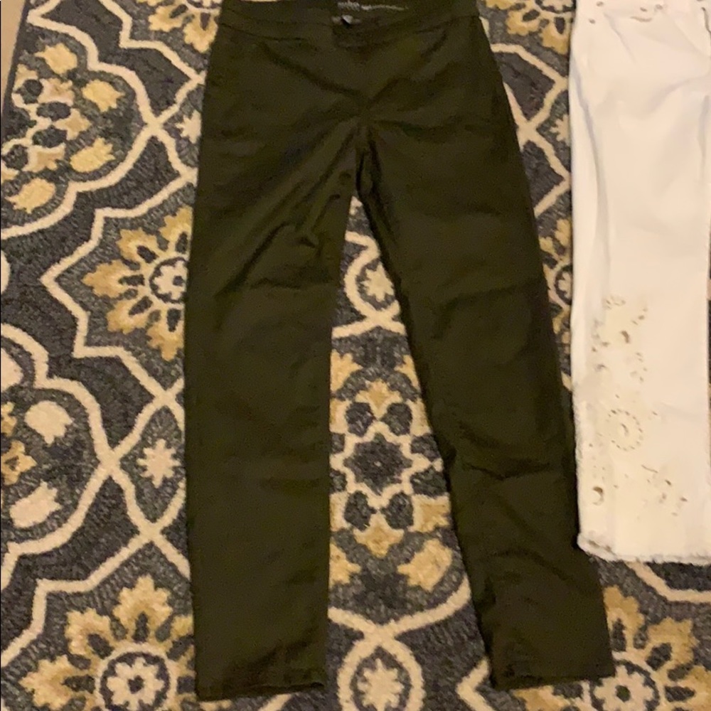 Green pants